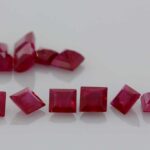 0.38ct Square Ruby, view 5