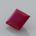 0.38ct Square Ruby, view 7