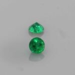 0.253ct Round Emerald, view 6