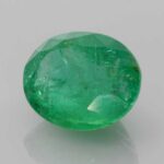 4ct Oval Emerald, view 3