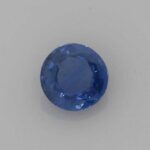 0.656ct Round Blue Sapphire, view 3