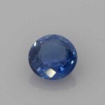 0.656ct Round Blue Sapphire, view 4