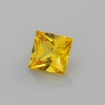 0.694ct Yellow Sapphire, view 3