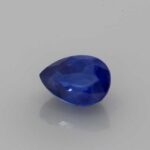 0.5ct Pear Blue Sapphire, view 3