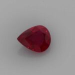 0.418ct Pear Ruby, view 1