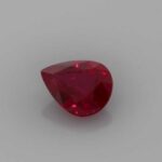 0.418ct Pear Ruby, view 3