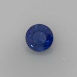 0.645ct Round Blue Sapphire, view 1