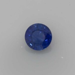 0.645ct Round Blue Sapphire