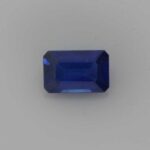 0.675ct Blue Sapphire, view 1