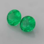 0.505ct Round Emerald, view 3