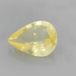 Pear Yellow Sapphire, view 2
