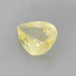Pear Yellow Sapphire, view 3