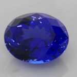 Oval Tanzanite, view 2