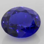 33.9ct Oval Tanzanite, view 2