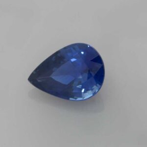 0.824ct Pear Blue Sapphire