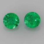 0.465ct Round Emerald, view 1
