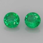 0.465ct Round Emerald, view 2