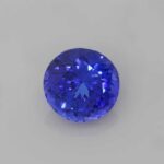 6.77ct Round Tanzanite, view 1