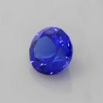 6.77ct Round Tanzanite, view 3