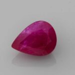 1.254ct Pear Ruby, view 2