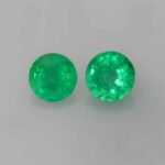 0.355ct Round Emerald, view 1