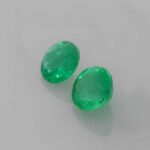 0.355ct Round Emerald, view 3