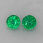 0.33ct Round Emerald, view 1