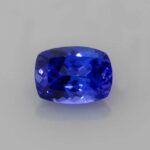 0.943ct Cushion Tanzanite, view 2
