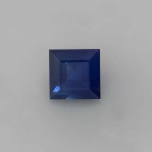 1.007ct Square Blue Sapphire