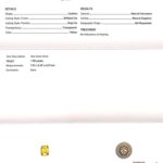1.98ct Cushion Yellow Sapphire, view 4