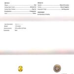 1.31ct Oval Yellow Sapphire, view 4