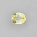 1.31ct Oval Yellow Sapphire, view 1