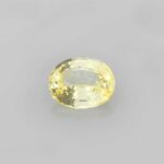 1.31ct Oval Yellow Sapphire, view 2