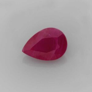 0.796ct Pear Ruby