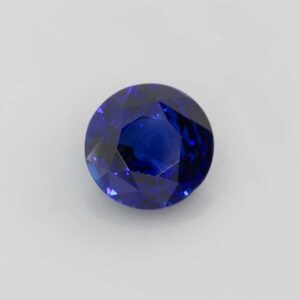 5.98ct Round Blue Sapphire