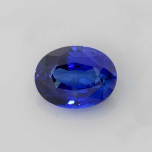 5.46ct Oval Blue Sapphire