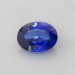 5.46ct Oval Blue Sapphire, view 2