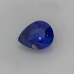 Pear Blue Sapphire, view 1