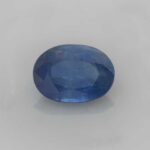 0.825ct Oval Blue Sapphire, view 2