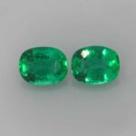 0.325ct Cushion Emerald, view 1
