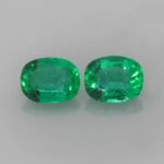 0.325ct Cushion Emerald, view 2