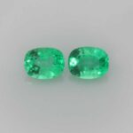 0.345ct Cushion Emerald, view 1