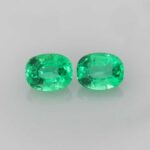 0.345ct Cushion Emerald, view 2