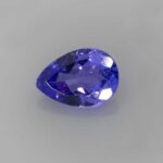 0.723ct Pear Tanzanite, view 1