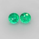 0.38ct Round Emerald, view 1