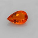 0.835ct Pear Fire Opal, view 2