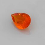 0.835ct Pear Fire Opal, view 3