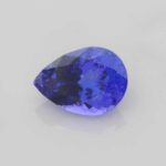 7.47ct Pear Tanzanite, view 2