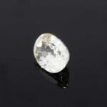 3.74ct Oval White Sapphire, view 3