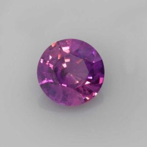 1.9ct Round Purple Sapphire